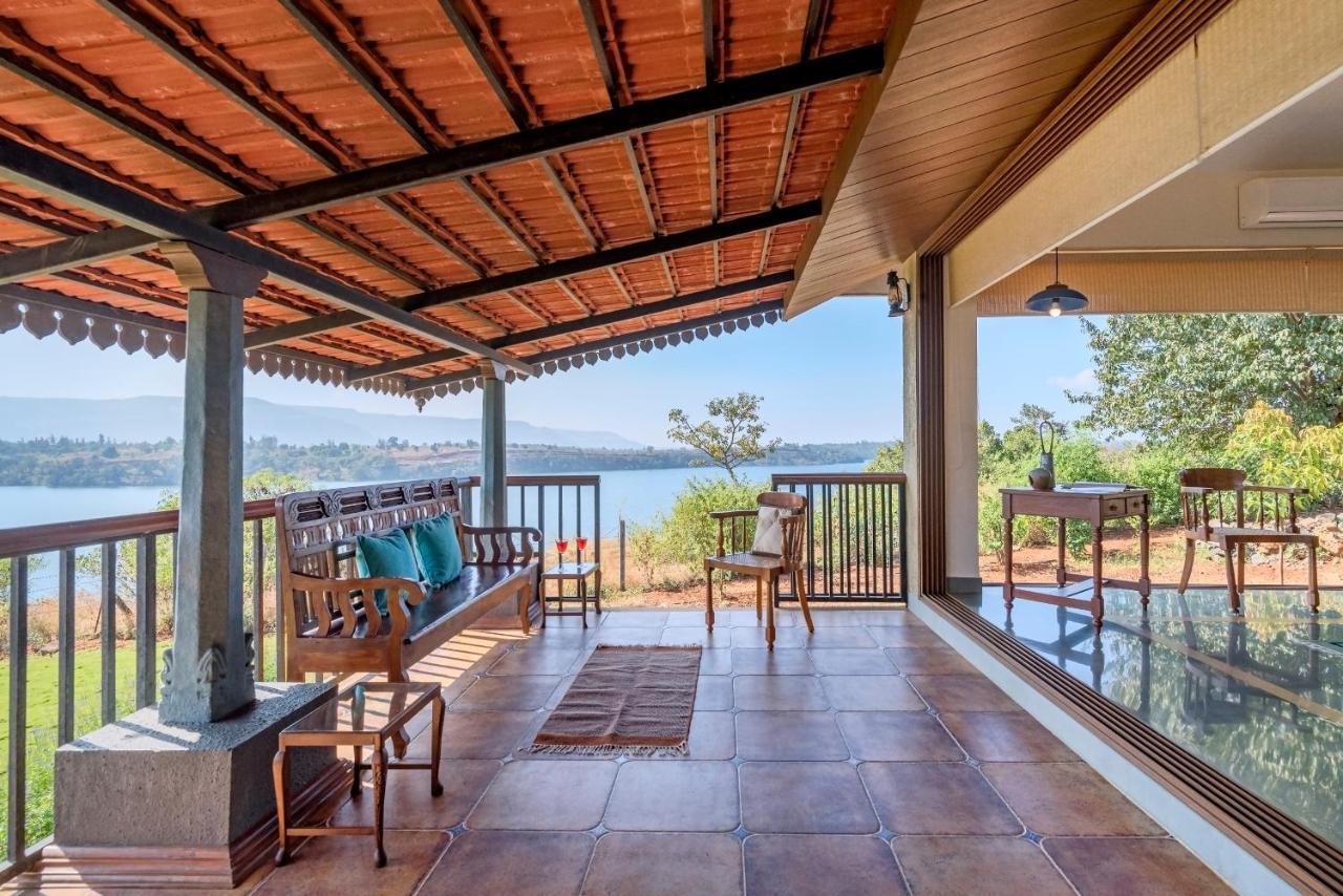 Saffronstays Anantham, Kamshet - Pet-Friendly Lakefront Villa With A Huge Verandah Nethersole Dam Exterior foto